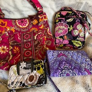 Vera Bradley Crossbody Wallet Bundle